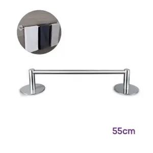 부착식 수건걸이 약55cm 거치대 선반 행거 스텐/욕실/무타공/타올걸이/스텐걸이대/심플/스텐레스/수건선반