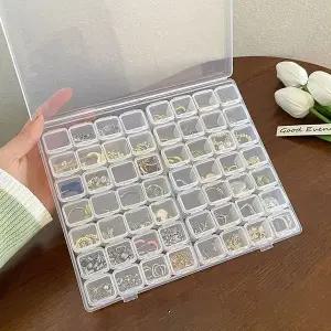 [하프클럽/]수납 정리 다용도 투명 수납 케이스