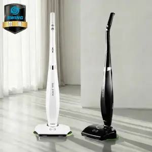 [본사직영] 진공과 물걸레청소를 간편하게 한 번에, 스윙 무선진공물걸레청소기 8100-DC