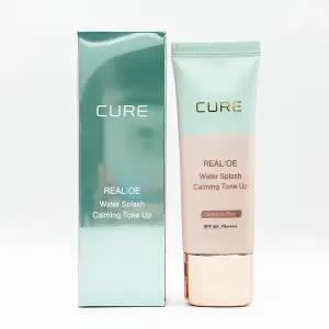 김정문알로에 라센스 로에 큐어 리아로에 워터 스플래쉬 카밍 톤업 40ml(SPF50+) 1개-