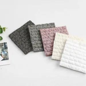 안심 무형광 140cm폭 면30수 고급 피그먼트 워싱 양면 14mm 줄누빔원단