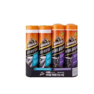 아머올 다용도 클리닝 유리 세정 티슈 세트 4P 코스트코 잡화마켓2512