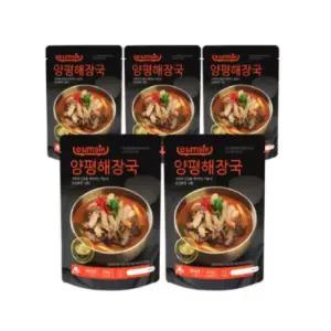 청우식품 이음식 양평해장국 800g 5개 든든한 식사/J