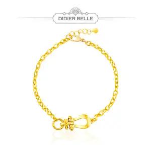 디디에벨라 24k 순금 말발굽 팔찌11.25g