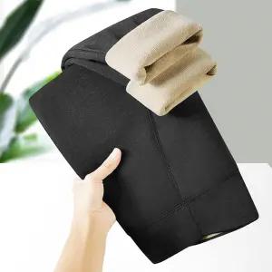 남자 바지 면린넨 면 겨울 기모 도톰 캐시미어 팬츠 빅사이즈 스판 방한 힛템