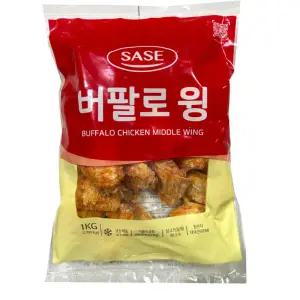 사세 버팔로윙 1kg 아이스박스+아이스팩 동봉