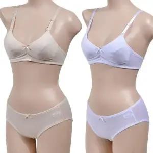 브라팬티세트 주니어 하트 크리비아 베이직 노와이어 (WFH6XXN)