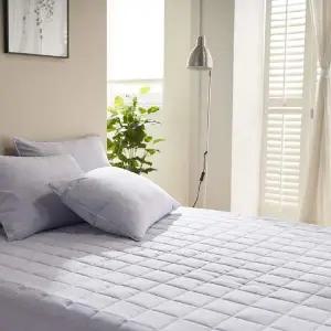 리빙밸류 872QAW40 파스텔 사계절 누빔 매트리스커버 침대패드