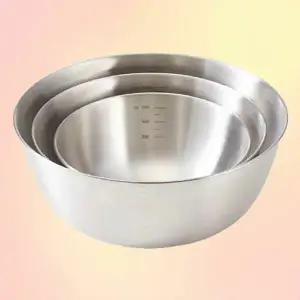 스텐 DXX672V1 믹싱볼 3종세트 계량 바가지 세척 쌀씻기 주방