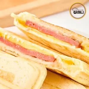 아끼니 브리오슈 포켓토스트 2종 4개 아침 간식용 햄치즈 콘치즈 냉동 토스트