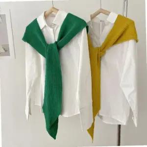 멀티 투웨이 니트 후드 머플러 숄 셔츠 스타일링