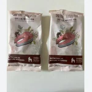 울애기쌩쌩 강아지 프리미엄 연어 스팀베이크드 수제사료 (눈, 피부, 관절, 체중조절) 1kg