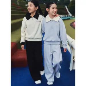 [롯데백화점]탑텐키즈 MKF4PT2402 여아) 밸런스 스웨터라이크 와이드 스웨트팬츠