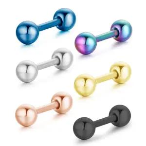 여자피어싱 써지컬스틸 아령 볼 기본피어싱 4mm