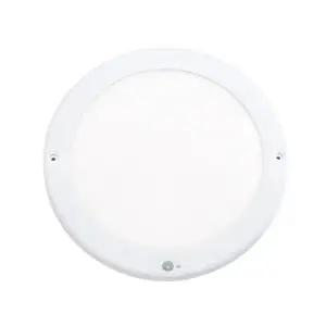 번개표 LED 엣지타입 원형 센서등 20W 220mm, 전구색, 1개