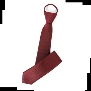남성용넥타이 헨릭 도트큐빅 자동넥타이 와인 폭5.5cm HR153
