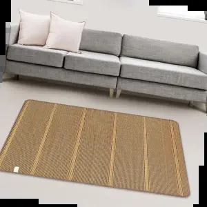 대나무카페트 대자리 쿨 매트 휴대용 생일방석 대나무