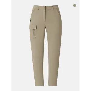 [아웃도어스/데니스골프]26SS신상 여성 소프트텐션 카고포켓 기모 조거팬츠_HD4FLPT952