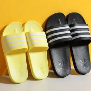 남여공용 라인 배색 사무실 학교 실내화 슬리퍼 8컬러