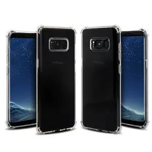 갤럭시s10e sm-g970n용 에쿠 투명 두툼 젤리 케이스