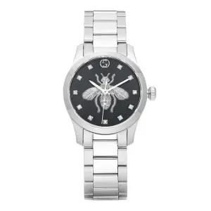 구찌 YA1265024 (652712 I16F0 8489) G-타임리스 벌 여성 메탈시계