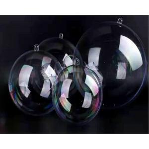 투명 플라스틱볼 캡슐 1개 투명공 플라스틱 18CM