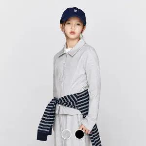 [지오다노주니어] 03326501 여아 코튼 립 카라 집업