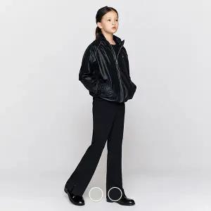 [지오다노주니어] 03416512 여아 립 부츠컷 트레이닝 팬츠