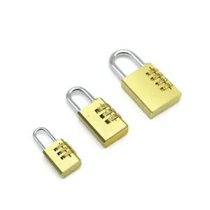 버튼락 37mm 황동 비밀번호 자물쇠 창고 락커 잠금