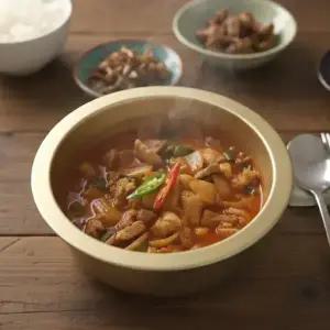 돼지목살짜글이 800g(1인분 6,500)X3 노마진행사 김쉐프의 골때리는 맛집 밀키트