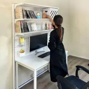 책상위 타공판 책장 데스크 선반 중학생 정리 기숙사