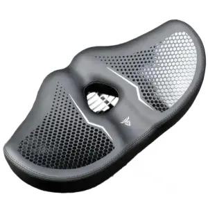 무통증 안장 실내 코 확대 전립선 실외 레일 자전거 후미등 짧은 폭 블랙-더블 코없는