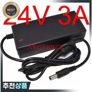 Logitech 레이싱 휠 G25 G27 G29 G920 G923 G940 GT 용 24V 3A 3000mA AC/DC 충전기 어댑터 전원 공급 장치