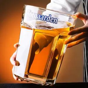 초대형 호가든 4L 글라스 컵 잔 생일 선물 맥주 집들이 파티 홈