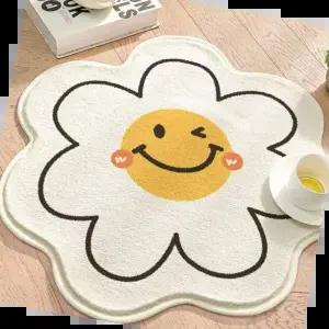 부엌발매트 스마일플라워 에그 소프트 발매트 UC-0156
