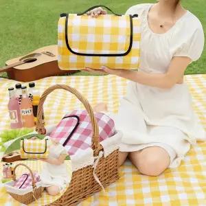 피크닉돗자리 누빔 방수 워셔블 피크닉매트 캠핑돗자리 차박매트