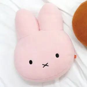 미피 얼굴 쿠션 핑크토끼 인형 캐릭터 베개 인테리어 소파 쇼파