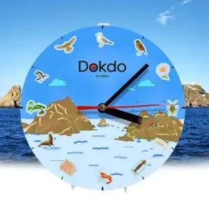 독도교육교구 독도시계 만들기-색칠하고 스티커로 꾸미고 만들며 배우는 독도체험 창의교구