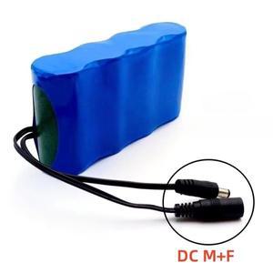 충전식 배터리 팩 12V 10000mAh 32700 LiFePO4 내장형 동일 포트 밸런스드 BMS 전원 공급 장치