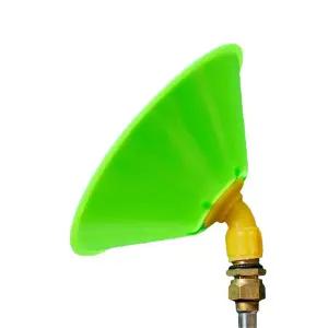 제초나팔(중) 분무기 삿갓 약대노즐 농약살포 제초작업 분무기헤드 삿갓