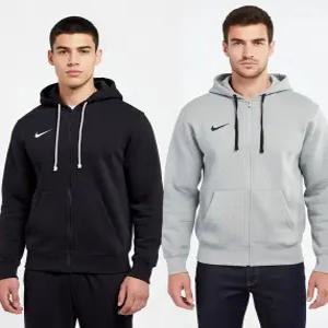 나이키 플리스 풀집업 기모 긴팔 후드티 파크