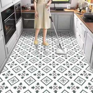 특대형주방매트 타일무늬 청소쉬운 부엌 주방 시트 바닥매트