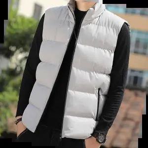 겨울베스트패딩 겨울 20대 남자 패딩 조끼 의류 상의 아우터