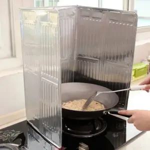 기름튐방지 가스렌지 가드 가림막 버너 바람막이 90x50cm 튐방지가드 림막 가리개 레인지가드 렌지가