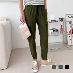 테이스 남자 카고 조거 바지 SD220985 슬림핏 스키니