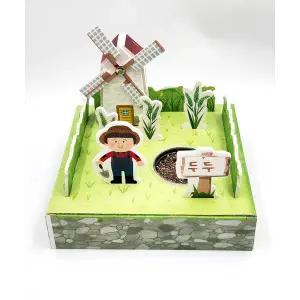 [다르담] 어린이 유아 학습지 농부 씨앗 심기 생명 과학 실험 키트 활동지 세트