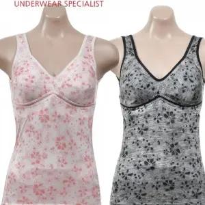 쏘로사떼 플라워 로맨틱 노몰드 인견 브라런닝 속옷