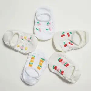 여자아이 플라워 양말 5족 여름 덧신 시원한 흰양말