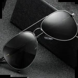 가벼운 항공 편광 보잉 파일럿 선글라스 알로이합금