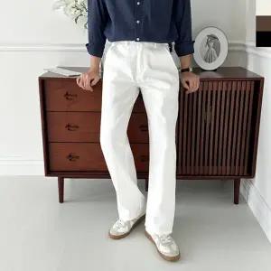 블레오 남자 빅사이즈 뒷밴딩와이드면 바지 DM260129136